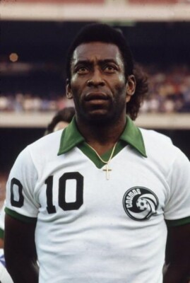Maillot New York Cosmos Signé Pelé #10 - Authentique - Neuf Avec étiquettes - Collector Football