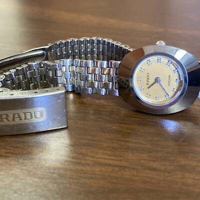 Vintage Rado Diastar Two-Tone Diamond Dial 963.0418.3 Women's