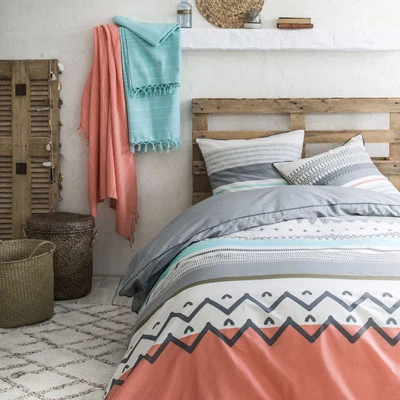 TODAY Housse de couette et deux taies Gypset Hippie Chic 240x220cm 57 fils