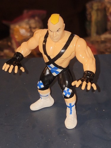 WWF Hasbro Ludvig Borga Green Card Series 11 Loose...