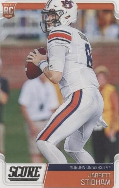 2019 Score Jarrett Stidham #336 - 1 of 2