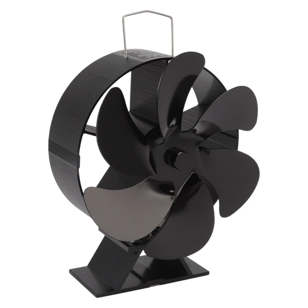 6 Blades Fireplace Fan Thermoelectric Module Wood Stove Fan Heat Powered  Wood US | eBay