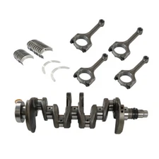 4X Connecting Rod+Crankshaft+ Con Rod & Main Bearing Set For Hyundai Kia G4FG