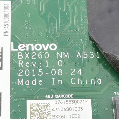 Motherboard For Lenovo ThinkPad X260 BX260 NM-A531 i3 I5 I7