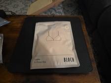 NEW  SEALED - BLOCH Ladies V-Front Bra - SMALL  Z3357 SAND