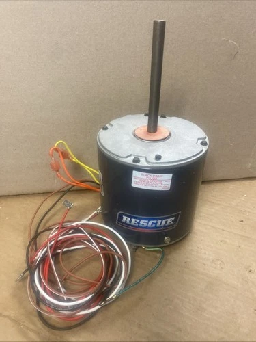 US Motors 5464 RESCUE 5.6" Condenser Motor, 208-230V, 1/3-1/6 HP, 825 RPM