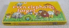 Even Elephants Forget Memory Board Game Parker Brothers 1981 Complete Vintage