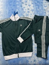 Adidas Full Zip Adicolor Classics Anzug Grün Green