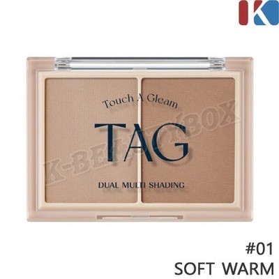 TAG Dual Multi Shading 9,4g #01 Soft Warm Face Shading Powder Shading K-Beauty