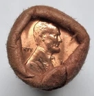 1955-S BU Wheat Cent Roll-- Original Bank Wrapped--OBW!