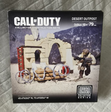 Mega Bloks Call of Duty Desert Outpost Building Construction Set 79 pcs Military