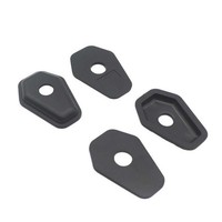4 StüCk Blinker Anzeige Abstandshalter Motorrad ZubehöR Schwarz Spacer FüR