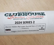 2024 Onyx Lumber Collection Series 2 Baseball Bat - 1 Game Used or Auto'd Bat