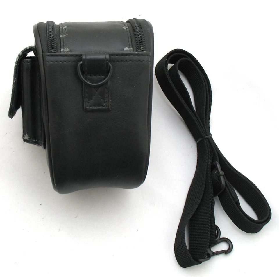FUJIFILM FINEPIX BLACK LEATHER LOOK COMPACT BRIDGE CAMERA CASE/BAG S1000fd S1500 - Изображение 2 из 4