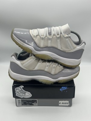Size 9 - Air Jordan 11 Retro Low Cement Grey | eBay