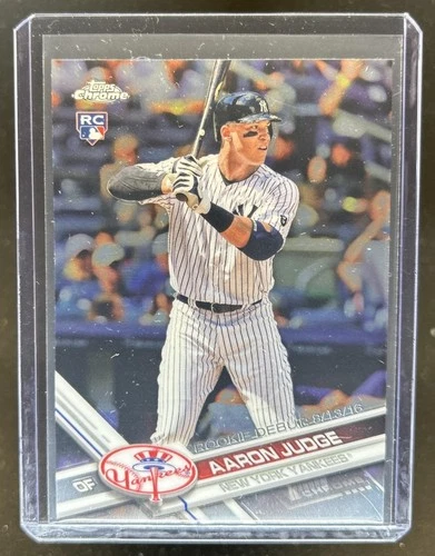 2017 Topps Chrome Update Aaron Judge RC Rookie #HMT50 New York Yankees