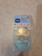 MAM Trends Silicone Pacifier 6 Months Colors May Vary 2 EA