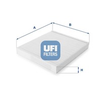 UFI Innenraumfilter 53.030.00 Partikelfilter FüR Chevrolet Opel A05 Astra T98 CC