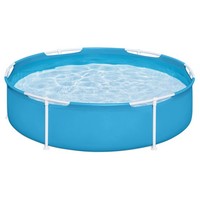 Bestway Kinderpool My First Frame Pool 152X38Cm Rund Planschbecken Aufstellpool