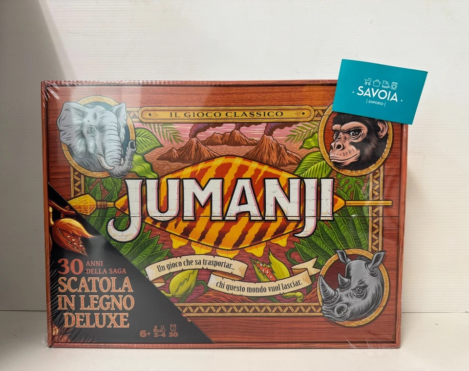 SPIN MASTER - JUMANJI 6+ - SCATOLA IN LEGNO DELUX - NUOVO - SIGILLATO - Imagen 2 de 4