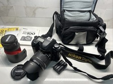 Nikon D100 Camera W/Tamron 28-200mm 1:3.8-5.6 Aspherical XR Lens W/camera case