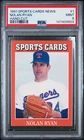 147404503 Nolan Ryan 1991 Sports Cards News #1 PSA 9