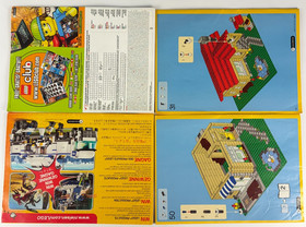 Lego Creator 6754 Family Home Instruction MANUALS ONLY Set 1-4 - No Bricks