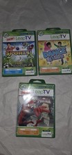 Leap Frog Leap TV Educational Video Games Sports Dance  Learn Spider-Man Lot 3