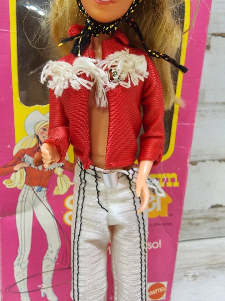 MUÑECA BARBIE WESTERN SKIPPER #5029 VINTAGE 1981  Foto 4 de 4