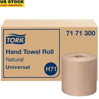 High Capacity 4800 Count Eco-Friendly 1-Ply Roll Towels Easy Carry Case New