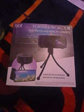 Ijoy Portable Projector W/Tripod And Remote Control SEALED New 