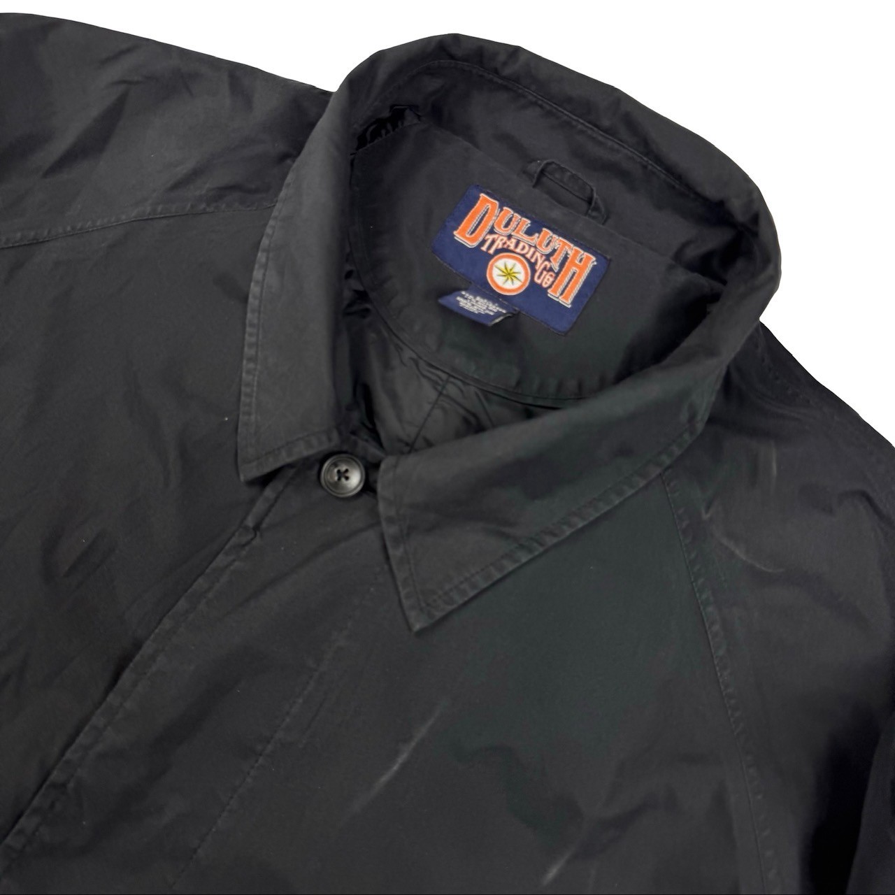 Duluth Men’s Polyester Blend Hidden Button Trench… - image 1