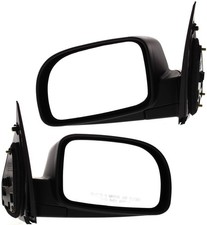 Driver Passenger Power Heated Mirrors Textured for Hyundai Santa Fe 2007-2012
