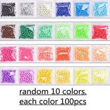 1000 Pcs/Box DIY Water Spray Magic Beads Handmade Toy Set Children'S Color Cryst