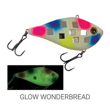 Reef Runner TF4 "The Flash" Rattlin Lipless Crankbait (Glow Wonderbread)