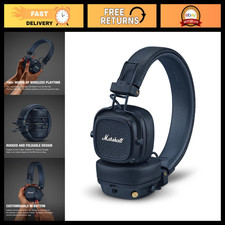 Wireless On-Ear Bluetooth Headphones - 100+ Hr Playtime, Detachable Cable, Micro