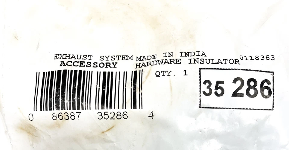 Sistema de escape suspensión aislante Walker 35286 Acura Cadillac Ford GEO Honda Isuzu Foto 3 de 3
