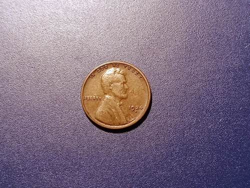 Nice VF 1924-S Lincoln Cent