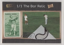 2019 The Bar Pieces of the Past One Time The Bar Relic 1/1 Bobby Jones 0f3