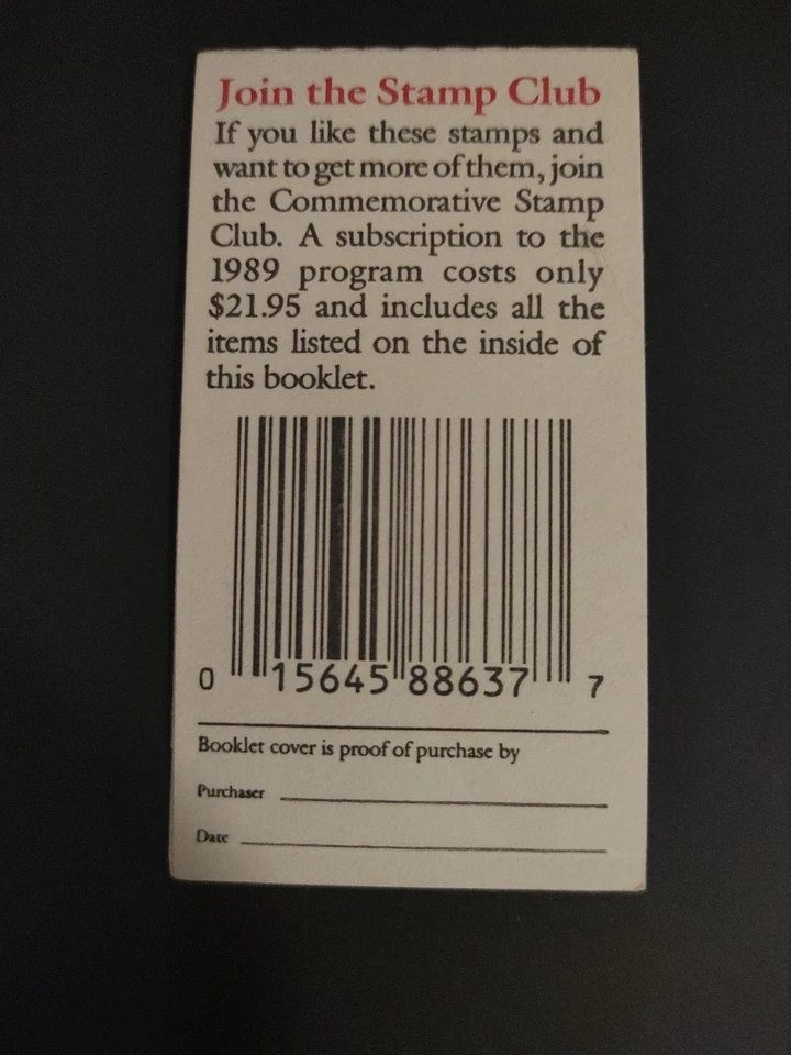 US stamps Scott #BK164 Booklet of 20 25c Classic Cars. Free Shipping! - Image 2 of 2