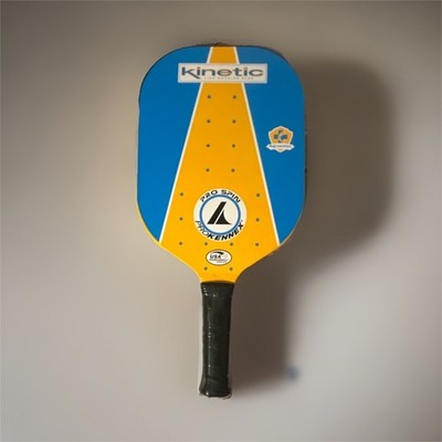 ProKennex Kinetic Pro Spin Pro Series Pickleball Paddle Blue/Yellow Lightweight
