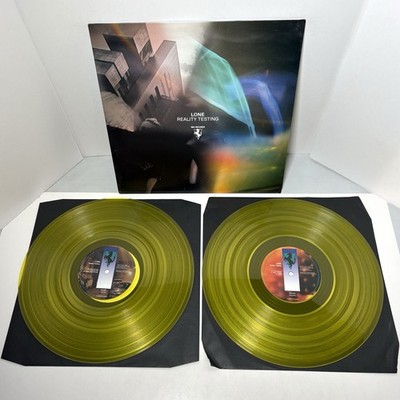 Lone Reality Testing 2x LP R&S Records 2014 Yellow Transparent Belgium Import