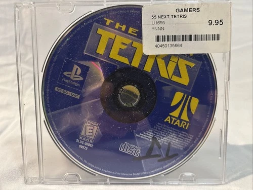 The Next Tetris (Sony PlayStation 1) Disc only