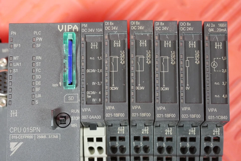 VIPA 015-CEFPR00 Profinet IO CPU + 6 Module Komplett Rack Sofort Lieferbar! - Bild 4 von 4