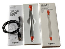 Logitech Crayon Digital Pencil Orange For Apple IPad ( with charging lead )