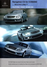 Mercedes-Benz Navigation CD for Comand Map 1 CA HAWAII NEVADA USA Mint 01/04