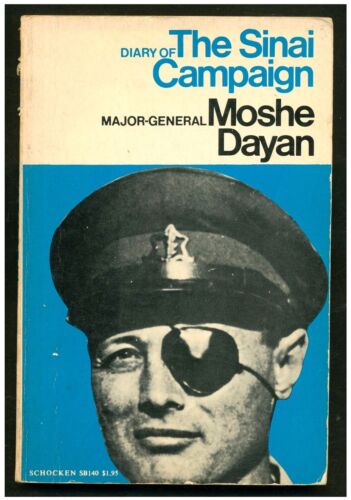 Diary of The Sinai Campaign by Moshe Dayan, 1967 PB Israel IDF  W1 - Afbeelding 1 van 2