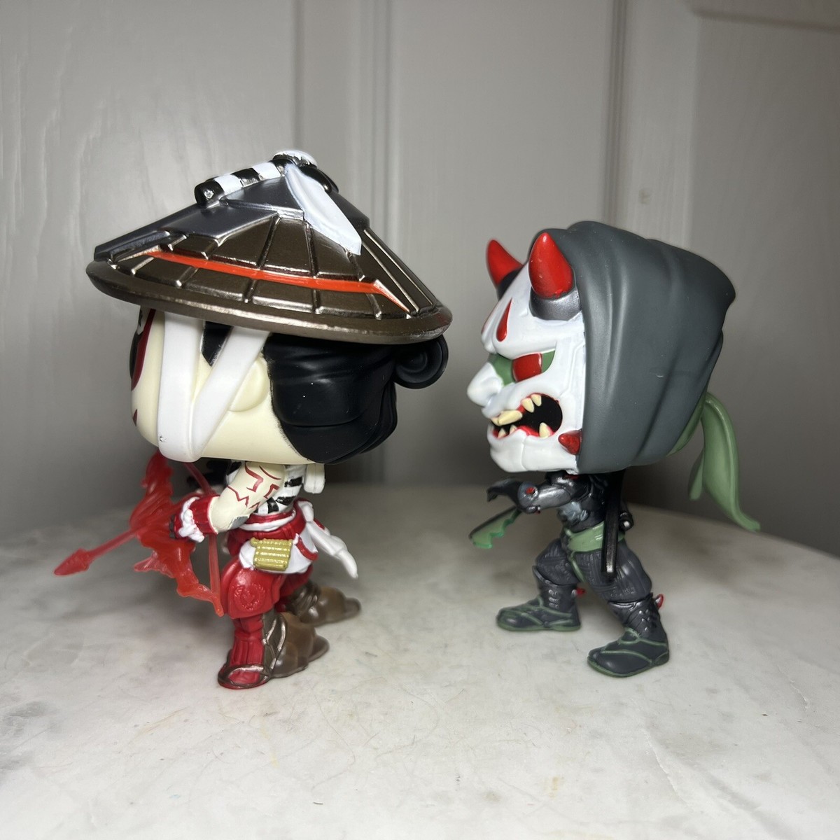 Funko POP! オーバーウォッチ ハンゾー ゲンジ 限定版 Pop Games Overwatch 3.75 Inch Action Figure 2-Pack Exclusive