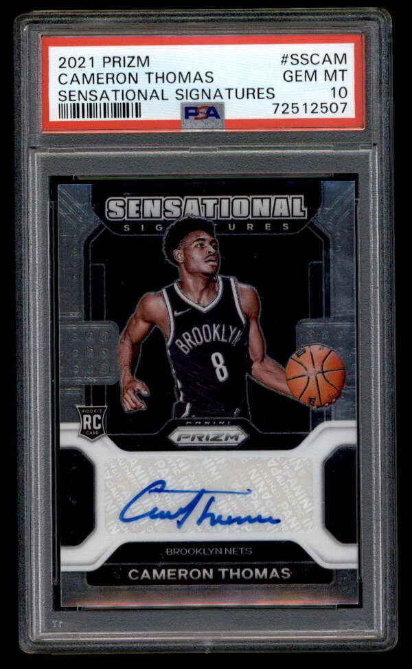 Cameron Thomas trading card