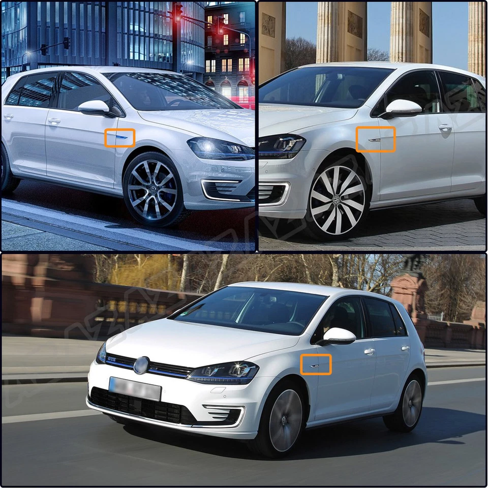 Für VW T6 LED Seitenblinker Bus Transporter Multivan Blinker schwarz Klavierl - Bild 4 von 4